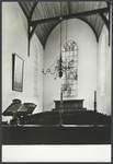 17319 Interieur van de Ned. Herv. kerk (Kerkstraat 10) te Ameide.N.B. Ameide is op 1 januari 1986 opgenomen in de nieuw ...